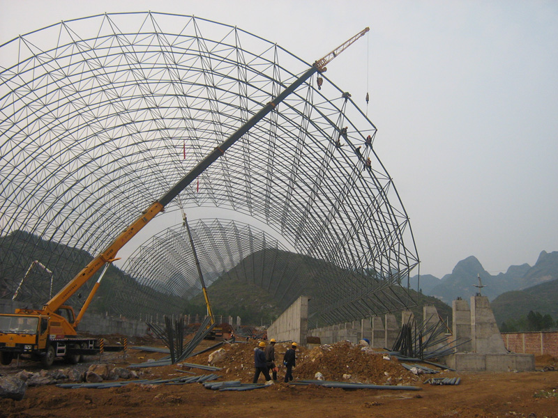 莆田电厂网架煤棚