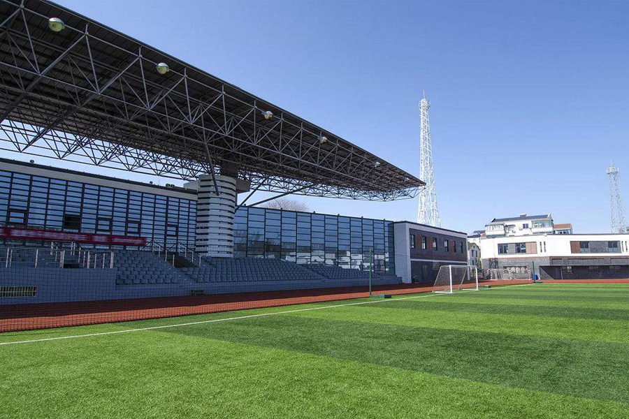 莆田体育场看台网架工程